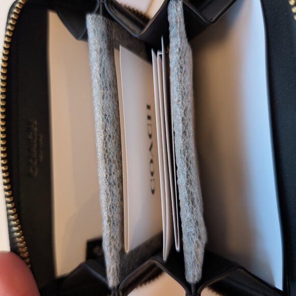 NWT Coach Wallet w/ Charms - Picture 3 of 4